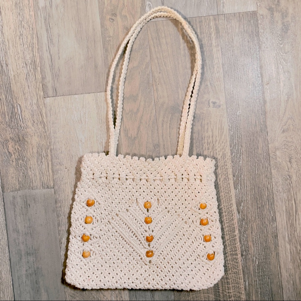Handwoven Crochet Tote